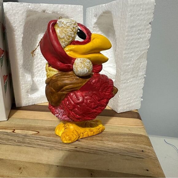 BPI 1996 USC Gamecocks Porcelain Ornament Christmas Xmas SEC Mascot new in box - Picture 2 of 10